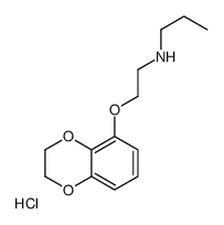 N-[2-(2,3-dihydro-1,4-benzodioxin-5-yloxy)ethyl]propan-1-amine,hydrochloride结构式