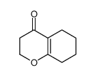 2,3,5,6,7,8-hexahydrochromen-4-one结构式