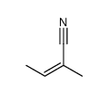 (E)-2-Methyl-2-butenenitrile Structure