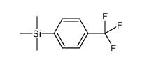 trimethyl-[4-(trifluoromethyl)phenyl]silane Structure
