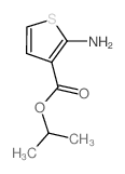 isopropyl 2-aminothiophene-3-carboxylate(SALTDATA: FREE) structure