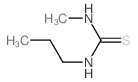 3-methyl-1-propyl-thiourea结构式