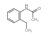 2-乙基乙酰苯胺结构式