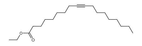 octadec-9-ynoic acid ethyl ester Structure