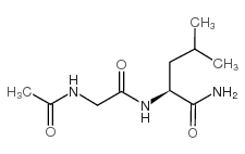 Ac-Gly-Leu-NH2 Structure