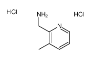 (3-Methylpyridin-2-yl)methanamine dihydrochloride Structure