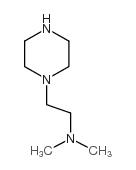 1-(2-二甲基氨基乙基)哌嗪结构式