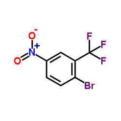 2-溴-5-硝基三氟甲苯结构式