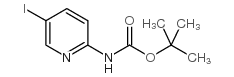 tert-Butyl (5-iodopyridin-2-yl)carbamate Structure