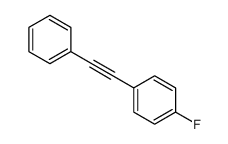 1-氟-4-苯基乙炔-苯结构式