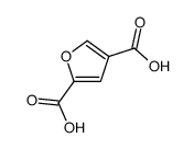furan-2,4-dicarboxylic acid Structure
