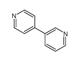 3-pyridin-4-ylpyridine结构式