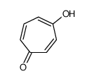 4-hydroxycyclohepta-2,4,6-trien-1-one Structure