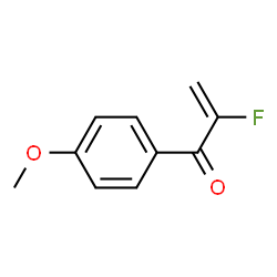 2-Propen-1-one, 2-fluoro-1-(4-methoxyphenyl)- (9CI) Structure