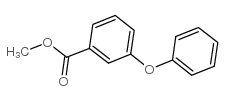 3-苯氧基苯甲酸甲酯结构式