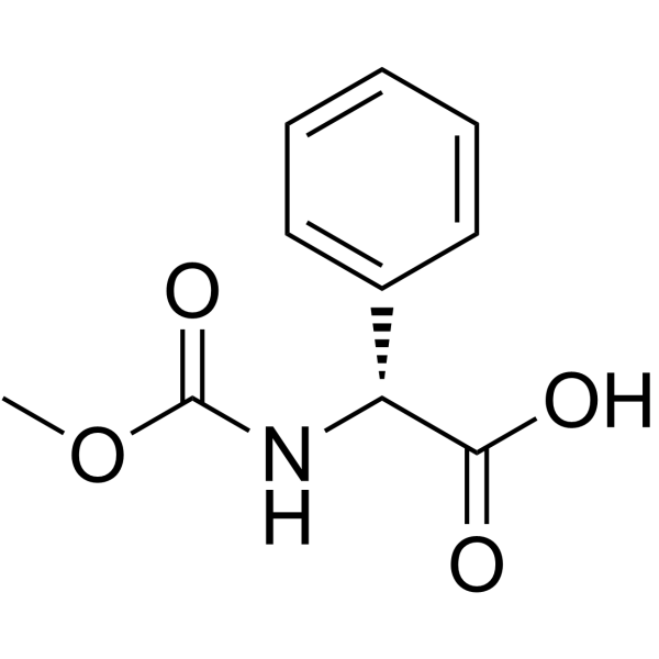 MOC-D-苯甘胺酸结构式