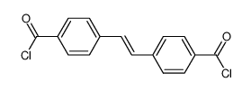 4,4'-stilbenedicarbonyl dichloride结构式