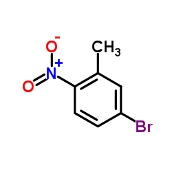 4-溴-3-硝基甲苯结构式