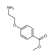 4-(2-氨基乙氧基)苯甲酸甲酯结构式