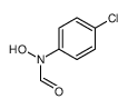 N-(4-chlorophenyl)-N-hydroxyformamide结构式