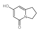 5(1H)-Indolizinone,2,3-dihydro-7-hydroxy-结构式
