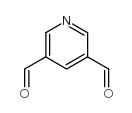 Pyridine-3,5-dicarboxaldehyde Structure