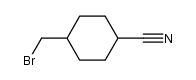 1-Bromomethyl-4-cyanocyclohexane Structure