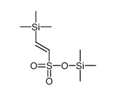 trimethylsilyl 2-trimethylsilylethenesulfonate Structure