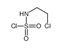 N-(2-chloroethyl)sulfamoyl chloride Structure