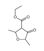 ethyl 2,5-dimethyl-4-oxooxolane-3-carboxylate Structure