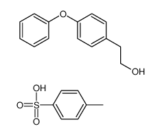 4-methylbenzenesulfonic acid,2-(4-phenoxyphenyl)ethanol Structure