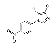 4,5-二氯-1-(4-硝基苯基)咪唑结构式