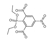diethyl(2,4,6-trinitrophenyl)phosphonate结构式