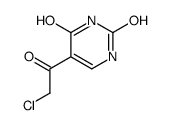 2,4(1H,3H)-Pyrimidinedione, 5-(chloroacetyl)- (9CI)结构式