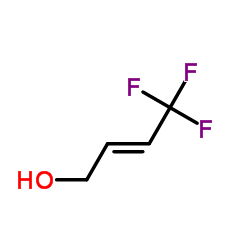 4,4,4-Trifluorobut-2-en-1-ol Structure