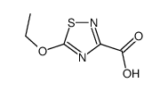 5-ethoxy-1,2,4-thiadiazole-3-carboxylic acid结构式