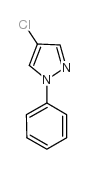 4-氯-1-苯基吡唑结构式