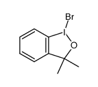1-bromo-3,3-dimethyl-1,3-dihydro-1λ3-benzo[d][1,2]iodoxole Structure