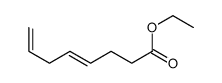 ethyl (Z)-4,7-octadienoate Structure