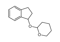 2-((2,3-dihydro-1H-inden-1-yl)oxy)tetrahydro-2H-pyran Structure