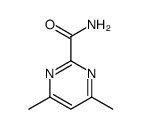 2-Pyrimidinecarboxamide,4,6-dimethyl-(6CI,9CI)结构式