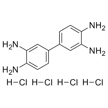 3,3',4,4'-Biphenyltetramine tetrahydrochloride structure