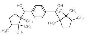 1,4-Benzenedimethanol, a,a'-bis(1,2,2,3-tetramethylcyclopentyl)-, [1R-[1a[aS*,a'S*(1R*,3S*)],3a]]- (9CI)结构式
