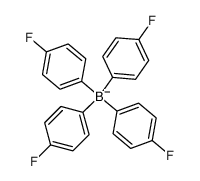tetrakis(4-fluorophenyl)borate Structure