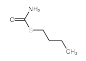 butylsulfanylformamide Structure