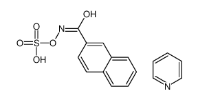 Hydroxylamine-O-sulfonic acid, N-(2-naphthoyl)-, pyridine salt structure