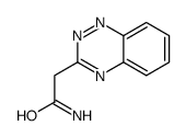 2-(1,2,4-benzotriazin-3-yl)acetamide结构式