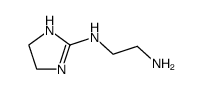 2-(2'-Aminoethylamino)-Δ2-imidazoline结构式