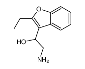 3-Benzofuranmethanol,alpha-(aminomethyl)-2-ethyl-(8CI)结构式