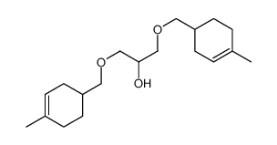1,3-bis[(4-methylcyclohex-3-en-1-yl)methoxy]propan-2-ol Structure